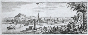 MERIAN,  MATTHÄUS: VIEW OF RAGUSA (IN SICILY)